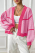 'Jessamine' Cropped Knit Cardigan - Celes Fashion